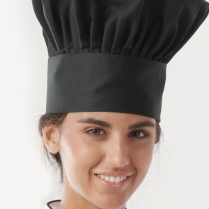 Cappello chef nero