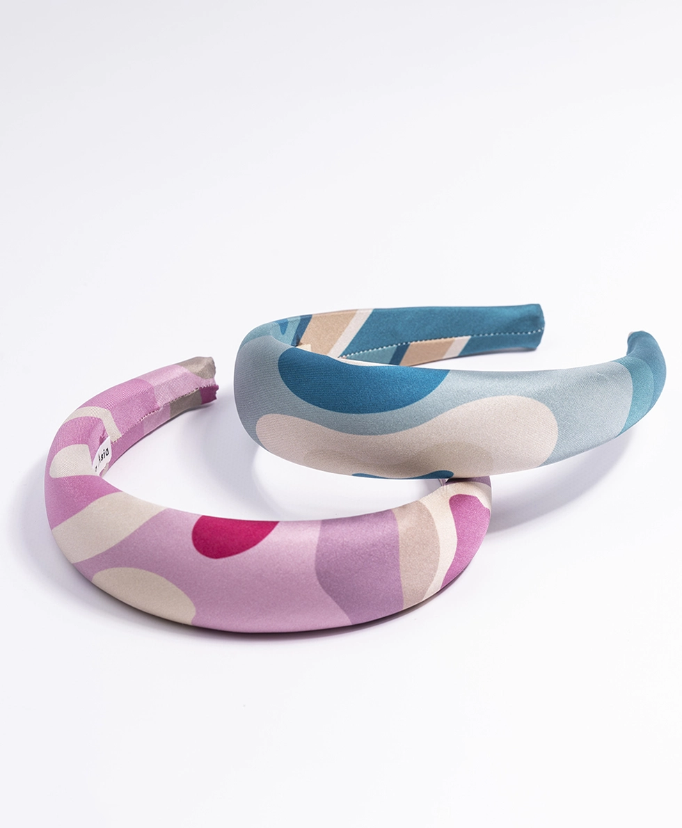 Maxi cerchietto per capelli in seta