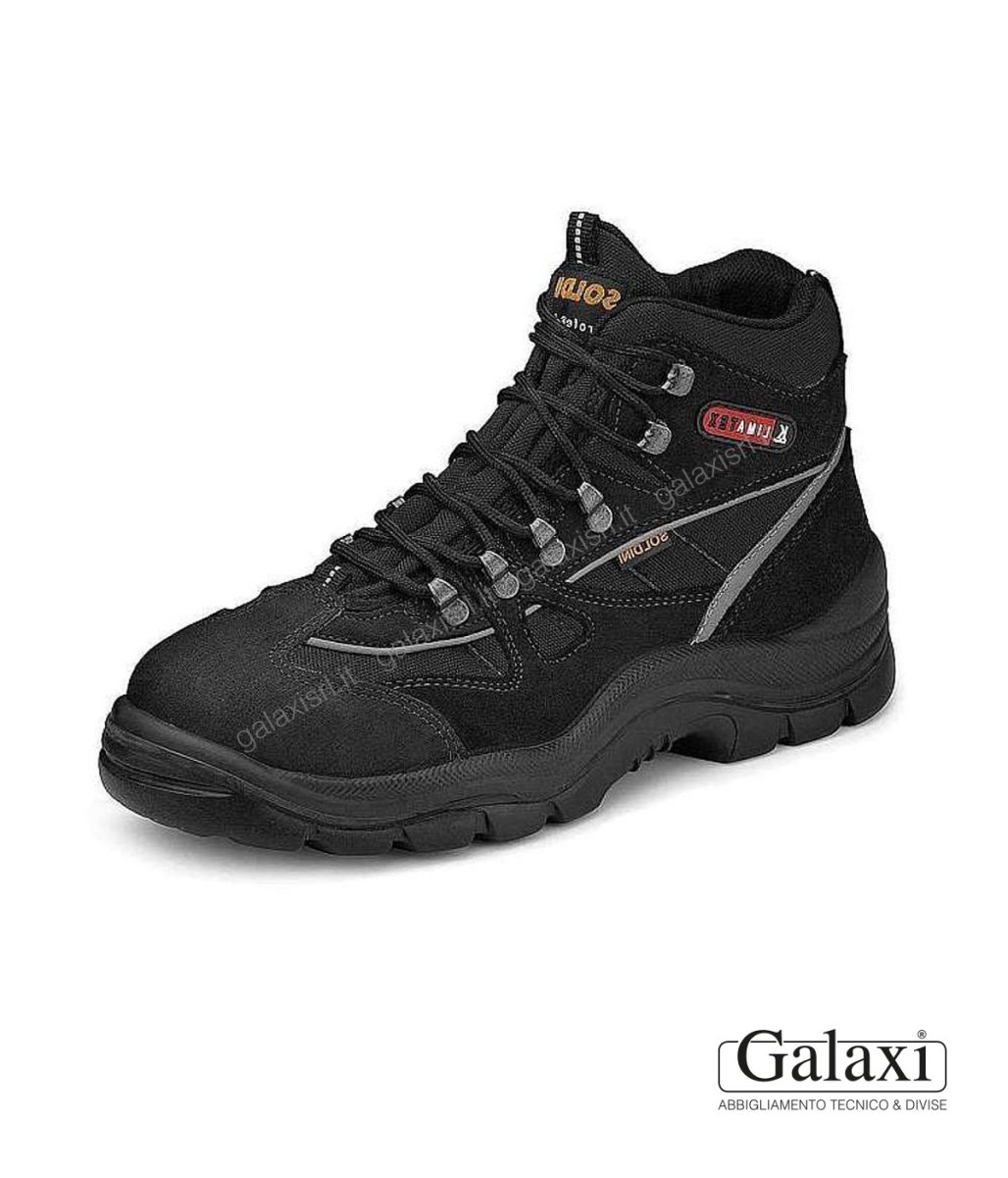 Scarponcino nero/rosso - immagine 3