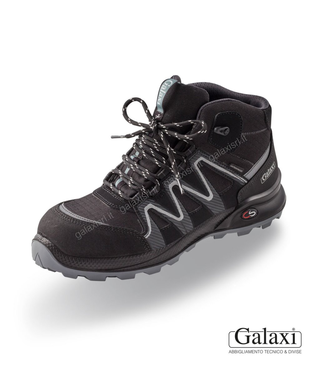 Scarponcino nero Galaxi