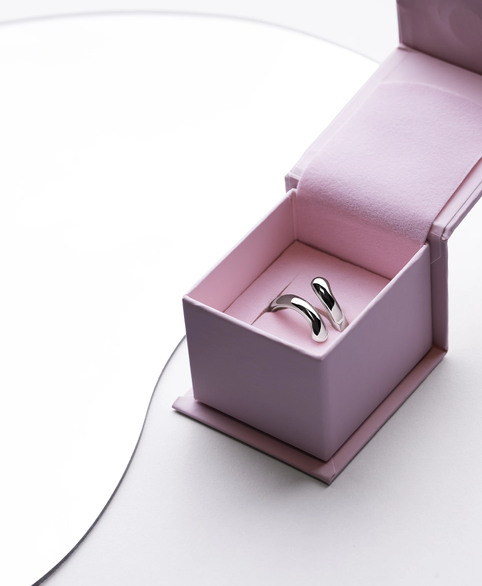 Anello Onda Argentea - immagine 5