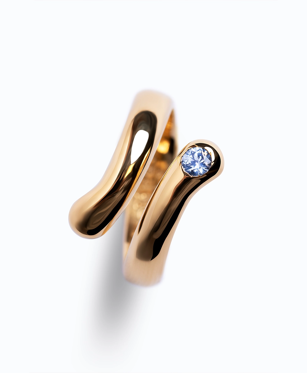 Anello Onda Gold - immagine 3