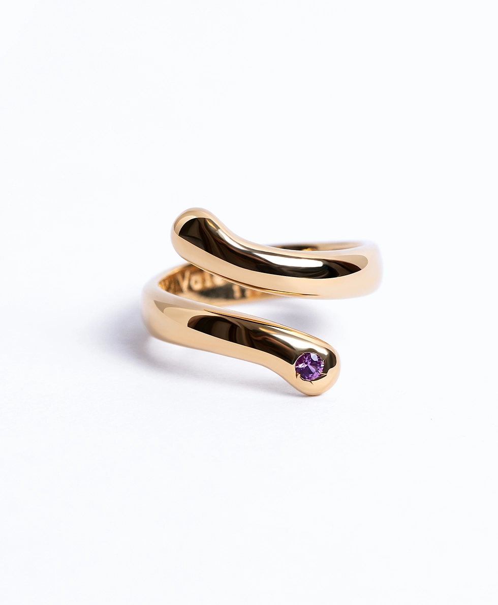 Anello Onda Gold - immagine 8