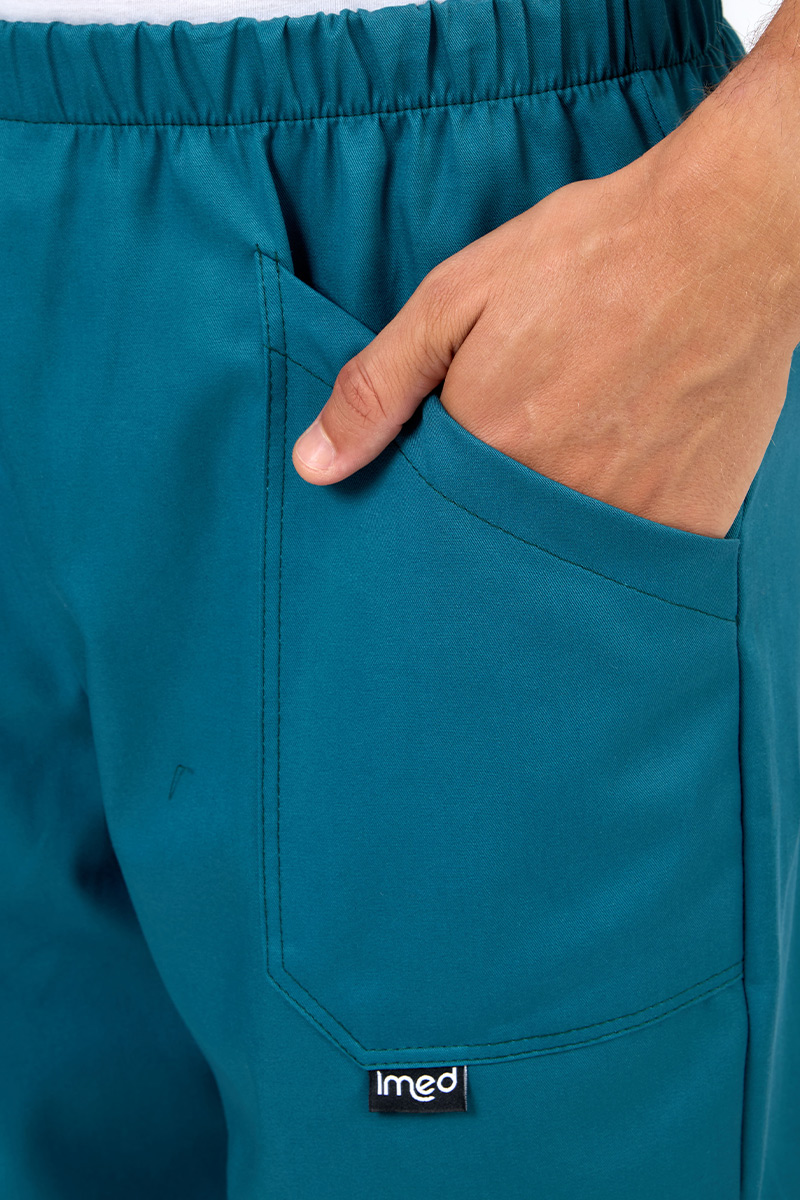 Pantalone Sanitario unisex petrolio - immagine 3