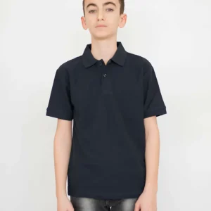 Polo Manica Corta Bambino [Amy] in Cotone Piquè