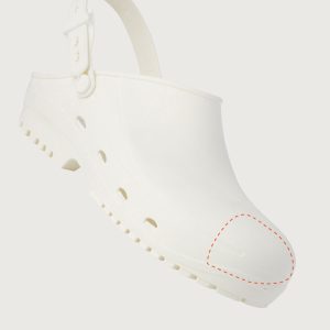 Zoccolo in gomma Safe con puntale bianco