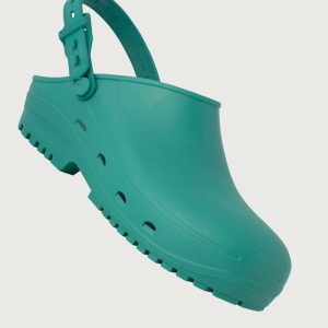Zoccolo in gomma Max verde chirurgico